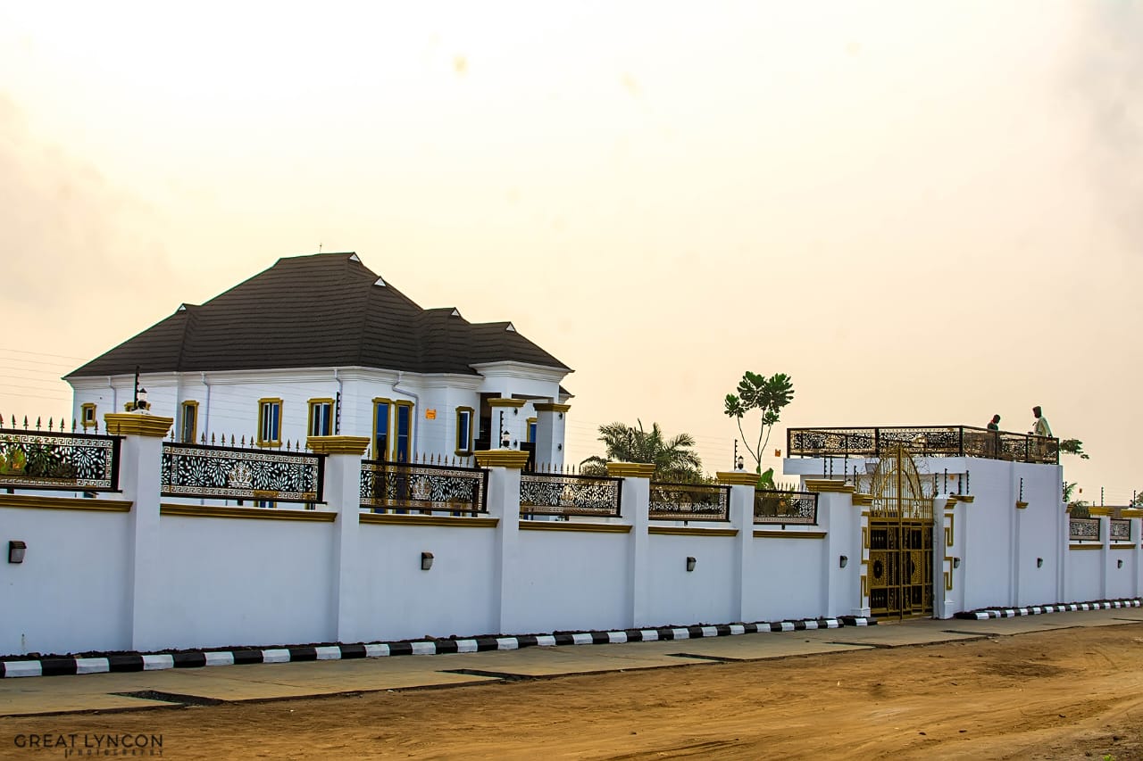 Completed modern building by Deensat Tech